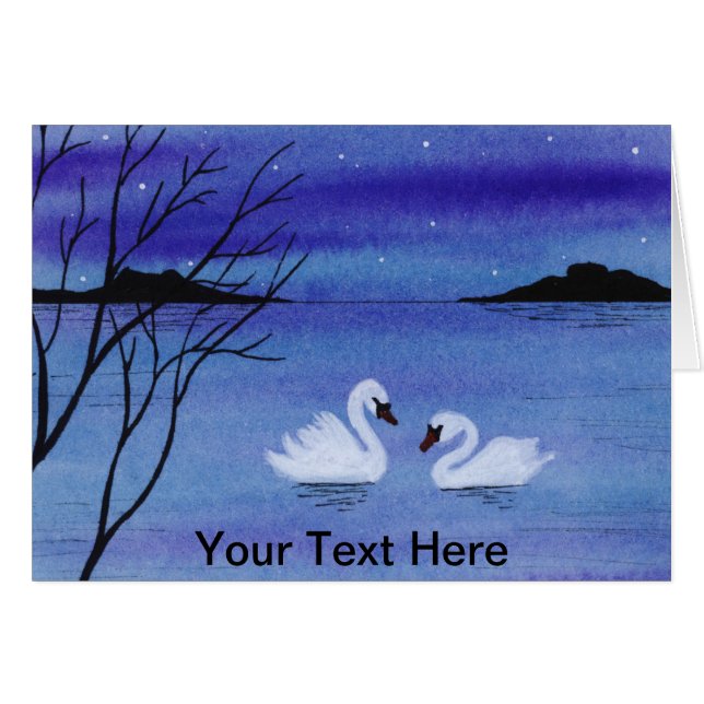 Swans (Anverso (Horizontal))