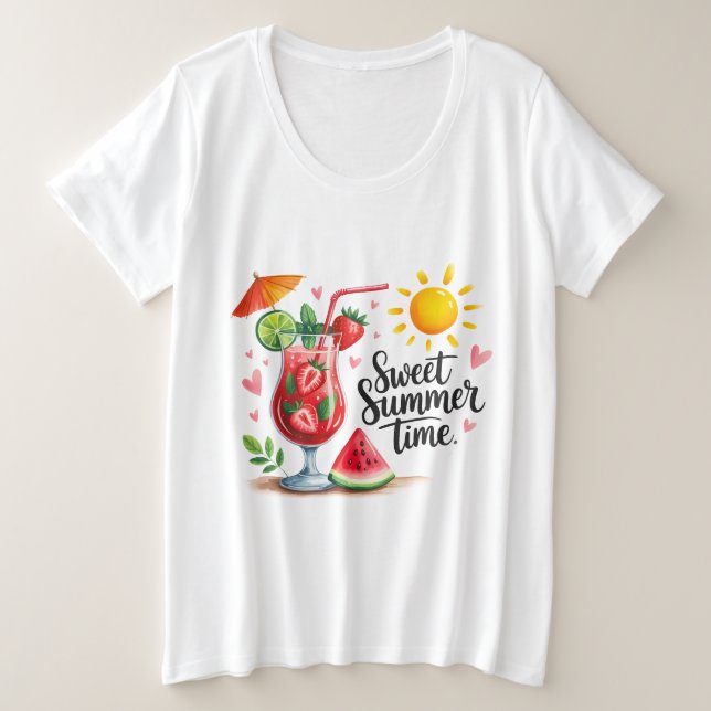 Sweat Summertime  (Anverso del diseño)
