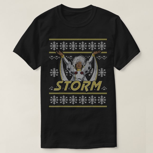 Sweater de vacaciones de tormenta (Diseño del anverso)