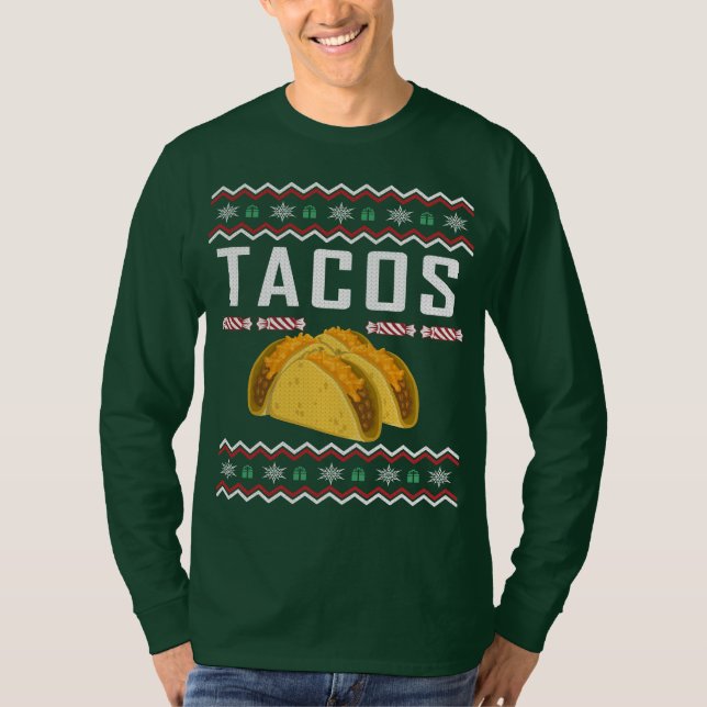 Sweater Navidades Tacos Ugly (Anverso)