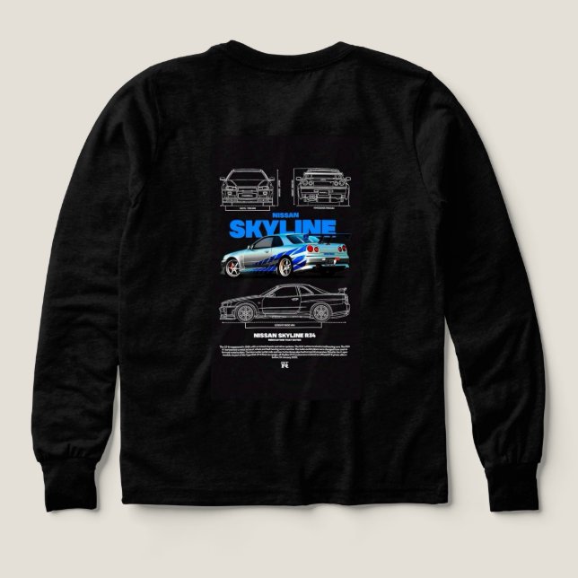 SWeater Nissan Skyline R34 (Reverso )