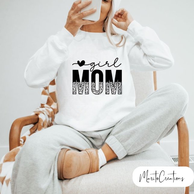 sweater T-shirt girl mom to celebrate mother's day (Subido por el creador)