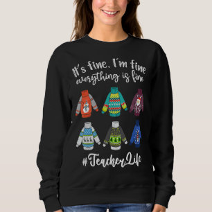 Sweater Ugly Estoy Bien Todo Está Bien Maestro C