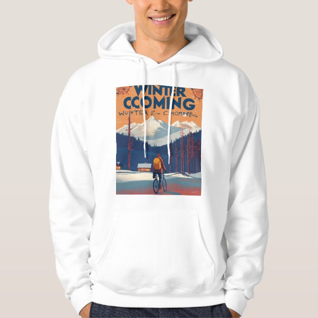Sweater Weather Club Hoodie – Cozy Winter Fashion  (Anverso)