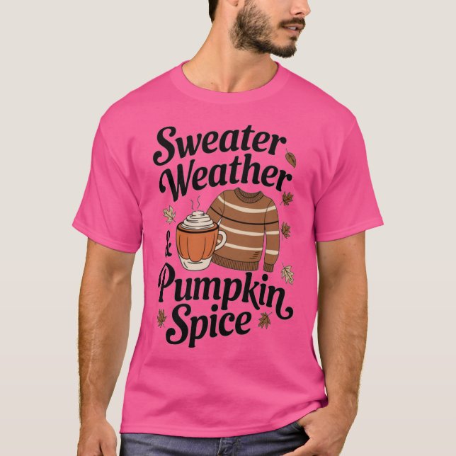 Sweater Weather Pumpkin Spice Oversized (Anverso)