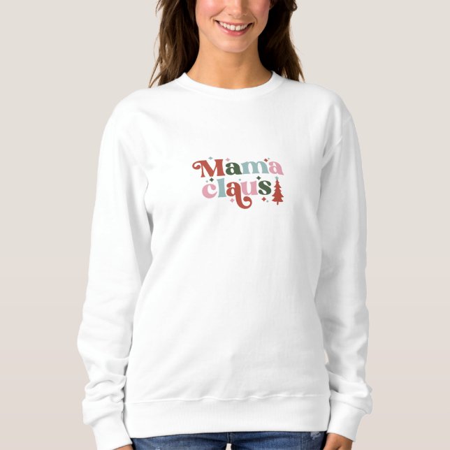 Sweater Women - Mama Claus (Anverso)