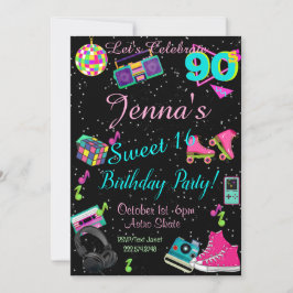 Sweet 16, la invitación de los 80, de vuelta a los