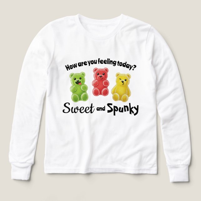 Sweet and Spunky Sugar Bear Feeling (Diseño frontal)