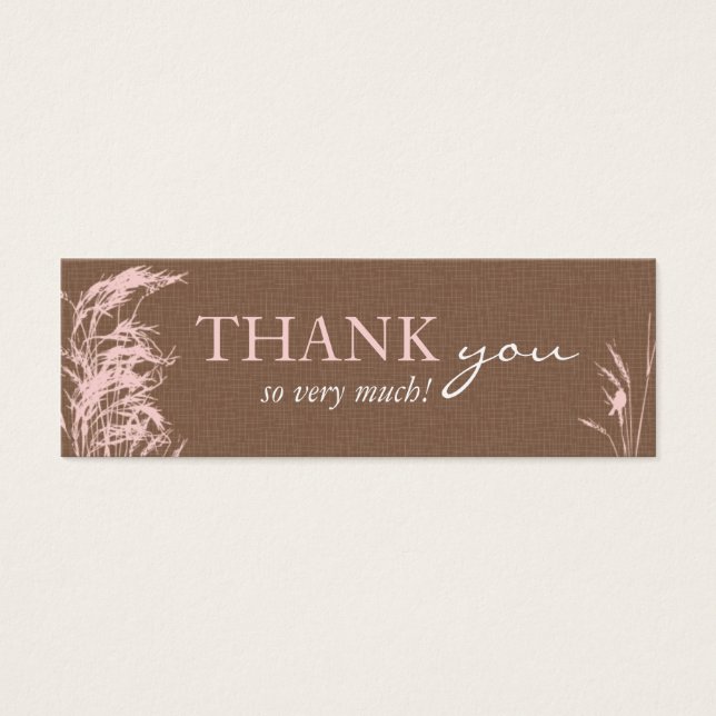 Sweet Autumn Bride Skinny Gift Etiqueta (Frente)