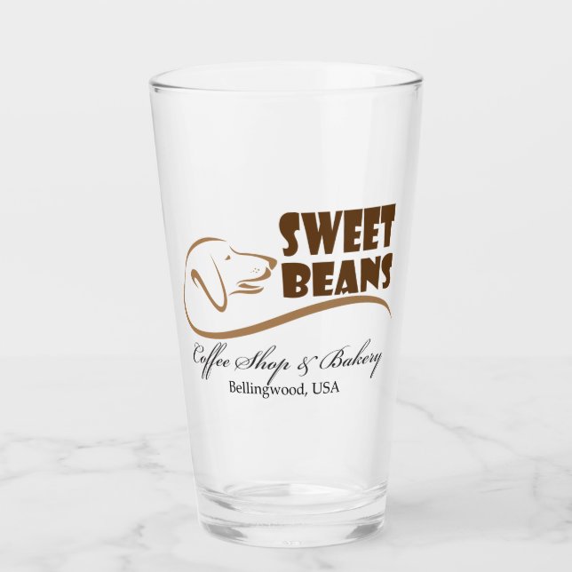 Sweet Beans Drinking Glass (Anverso)