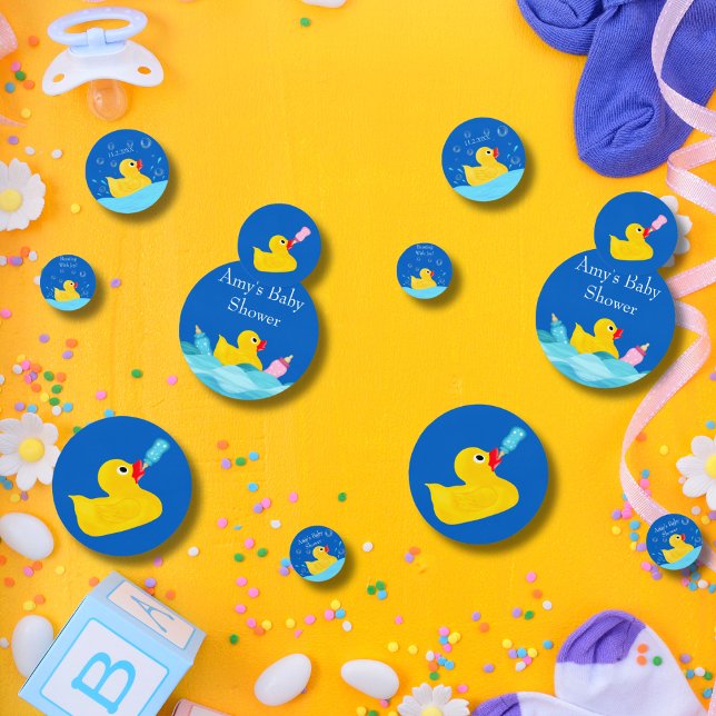 Sweet Rubber Ducky Baby Shower Confetti (Subido por el creador)