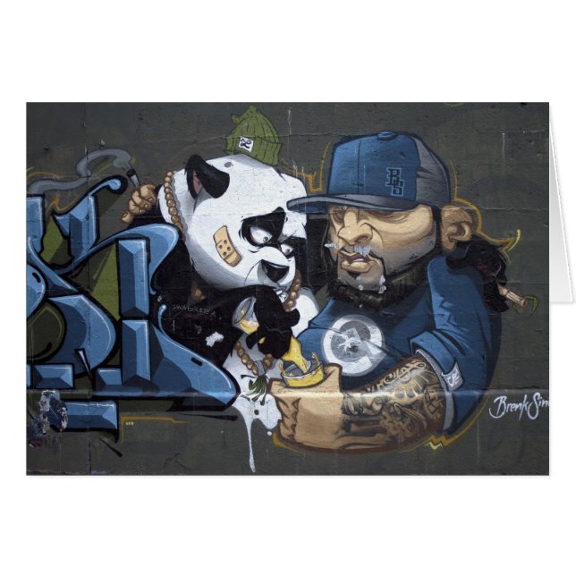 Sweet Sad Panda Encontró Un Buda (Anverso (Horizontal))
