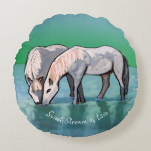 Sweet Stream of Love Cojín decorativo