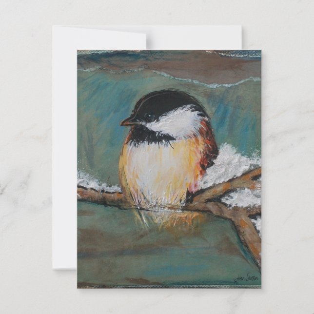 Sweet Winter Chickadee (Anverso)