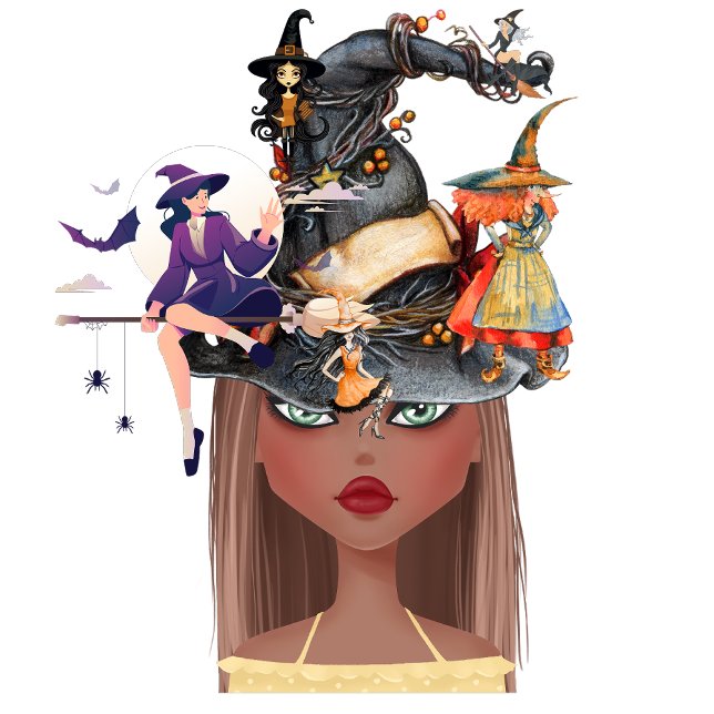 Sweetly Sinister (She moved through the moonlit corridors with the grace of a wraith, a portrait of elegant darkness.)