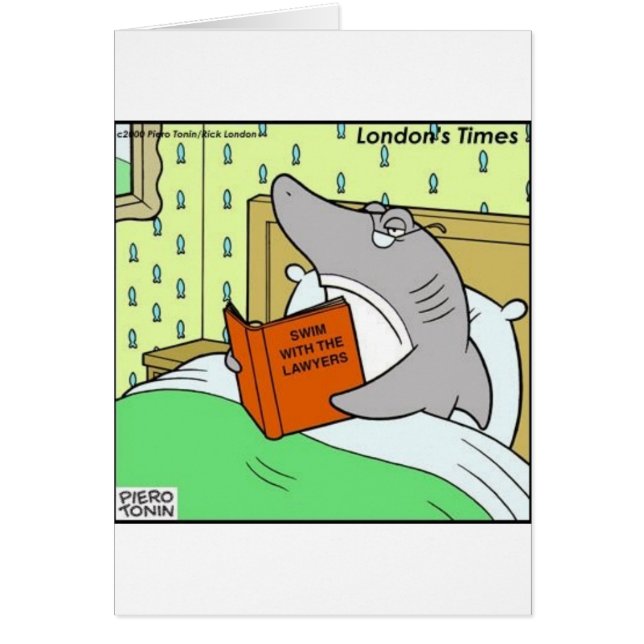 Swim W/The Lawyers Funny Tees Gifts & Collectibles (Frente)