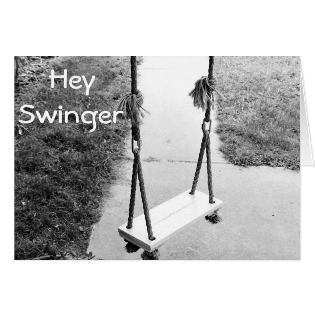 **SWINGER** CELEBRA EL **GRANDE UNO** (Anverso (Horizontal))