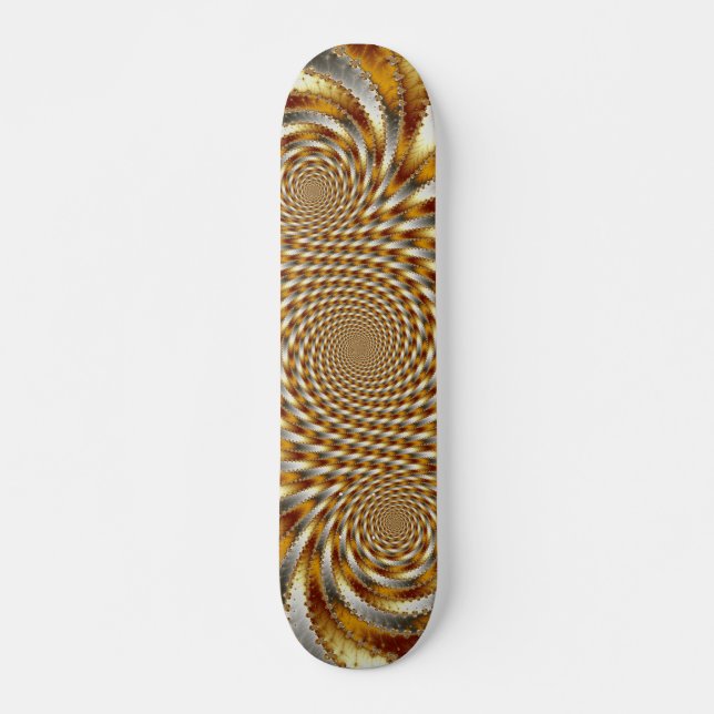 Swirl Fractal 1 - Skateboard Fractal (Anverso )