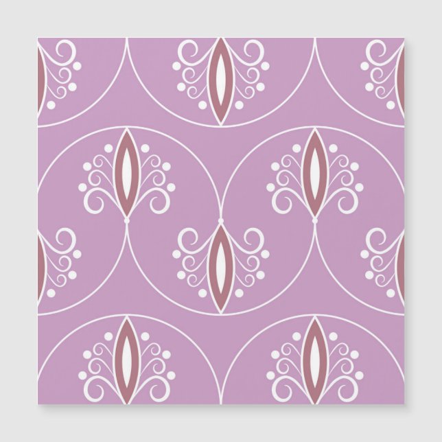 Swirling Elegance: Geométrica de época (Anverso)