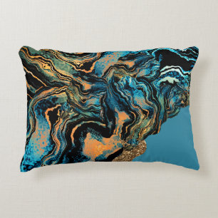 Swirls of Color Cojín decorativo