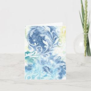 'Swirls' Tarjeta De Ocasión