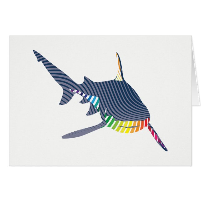 Swoosh de color de tiburón (Anverso (Horizontal))