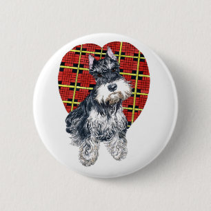 Sybil el botón del Schnauzer