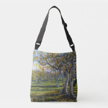 "Sycamores en otoño" Bolsa de Tote