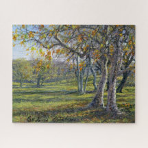 "Sycamores in the Fall" Jigsaw Puzzle