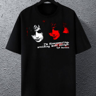 Syd Barrett enfrenta camiseta unisex