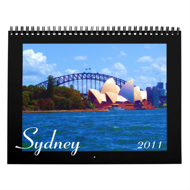 Sydney 2011 calendario de 18 meses (Tapa)
