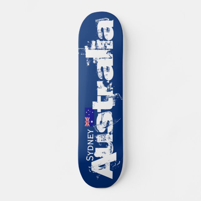 Sydney, Australia Skateboard (Anverso)