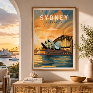 Sydney Australia Viajes Arte Vintage