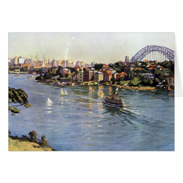 Sydney Harbour Australia (Anverso (Horizontal))