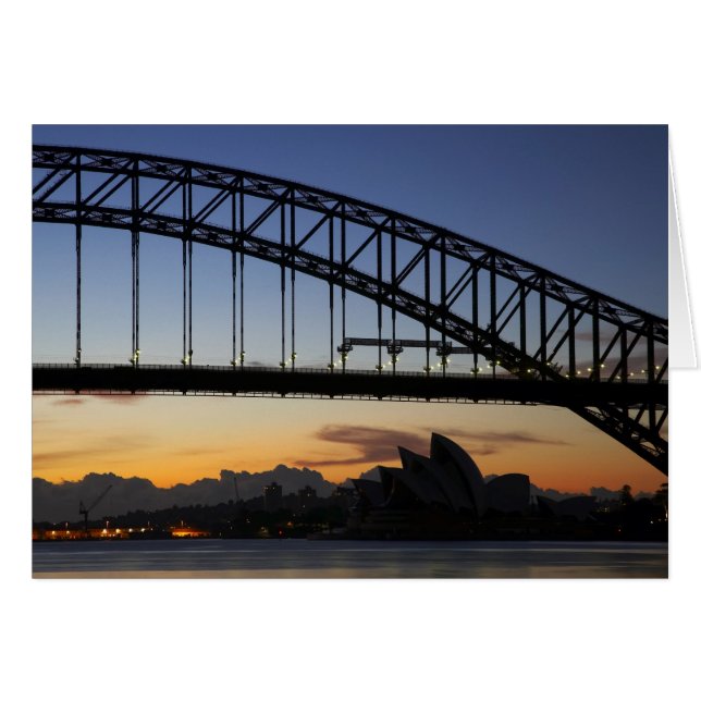 Sydney Harbour Bridge y Sydney Opera House en 2 (Anverso (Horizontal))