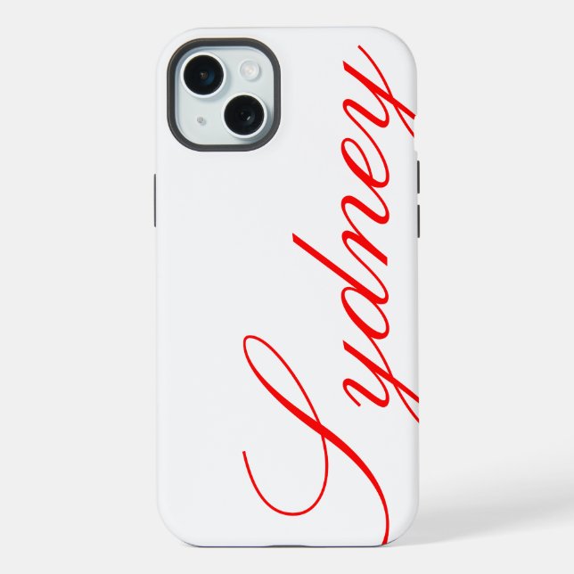 Sydney - hermoso funda para iPhone (Reverso )