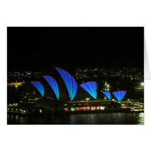 sydney vivid ópera azul
