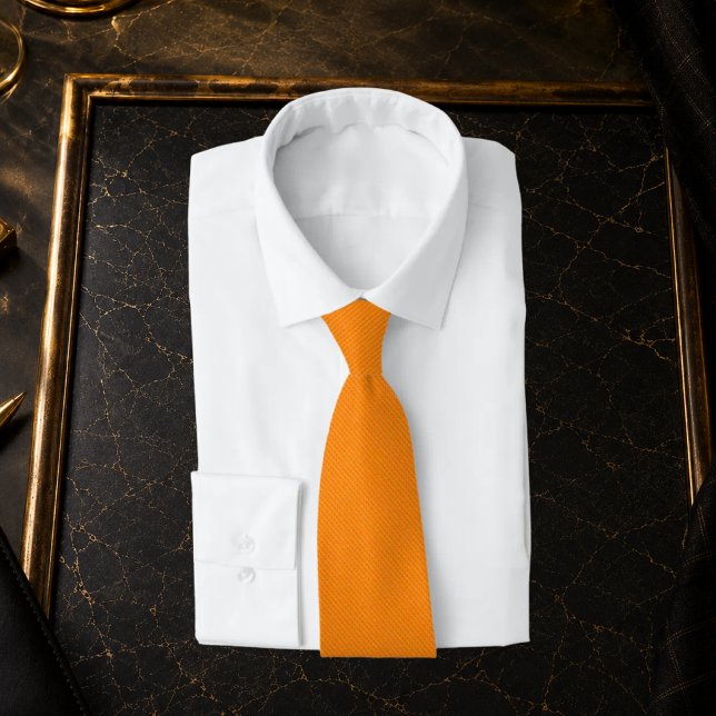 SYLAS – Corbata moderna naranja brillante (Subido por el creador)