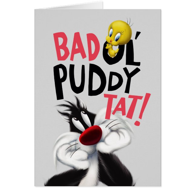 SYLVESTER™ & TWEETY™ - Ol' Puddy Tat medio (Frente)