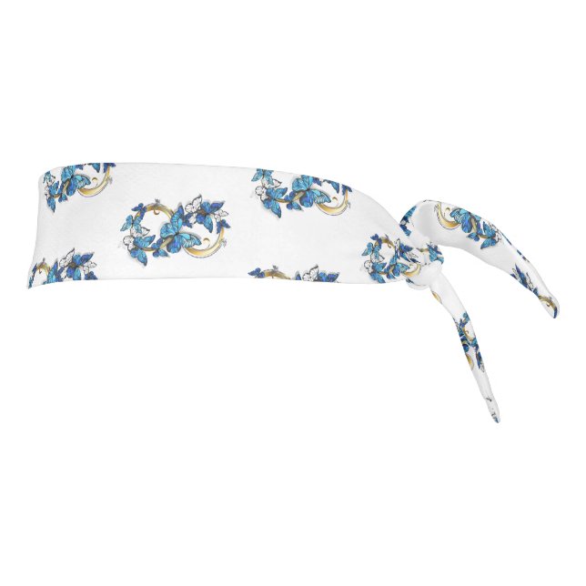 Symbol Infinity of Blue Morpho Butterflies (Girar 90)