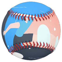 Symmetrical Abstract Pattern in Purple and White