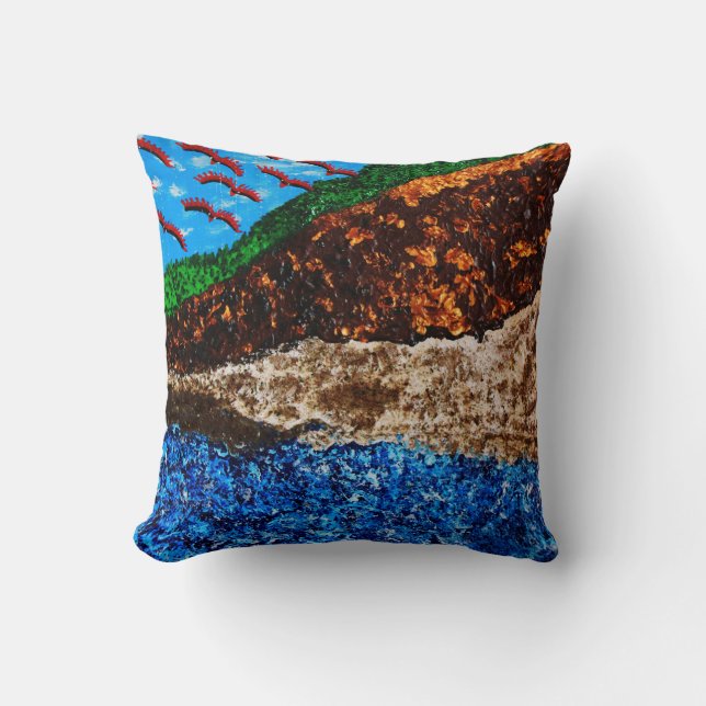 "Synchronicity 3" almohada (Anverso)