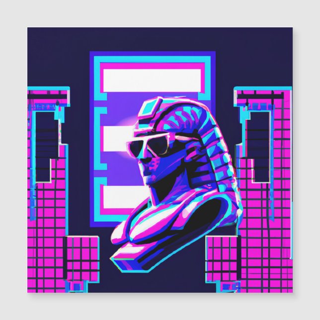 Synthwave Pharaoh (Anverso)