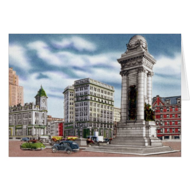 Syracuse Plaza Clinton de Nueva York (Anverso (Horizontal))