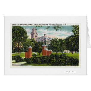 Syracuse U Campus View Show Lyman Hall