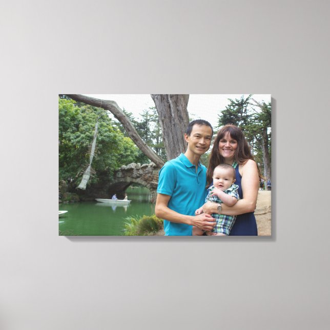 Szeto Family 2016 24 x 16 Lienzo envuelto (Anverso)