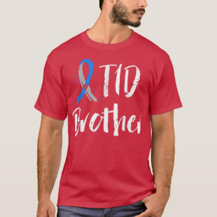 T1D Hermano Camisa Tipo 1 Conciencia sobre la diab