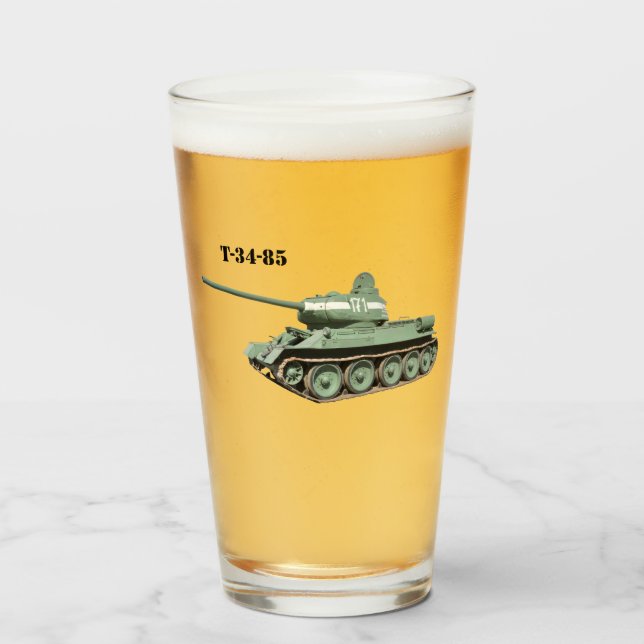 T-34-85 Vidrio mediano para el depósito (Anverso (lleno))