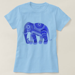 T CAMISA CON ELEFANTE AZUL GUAY
