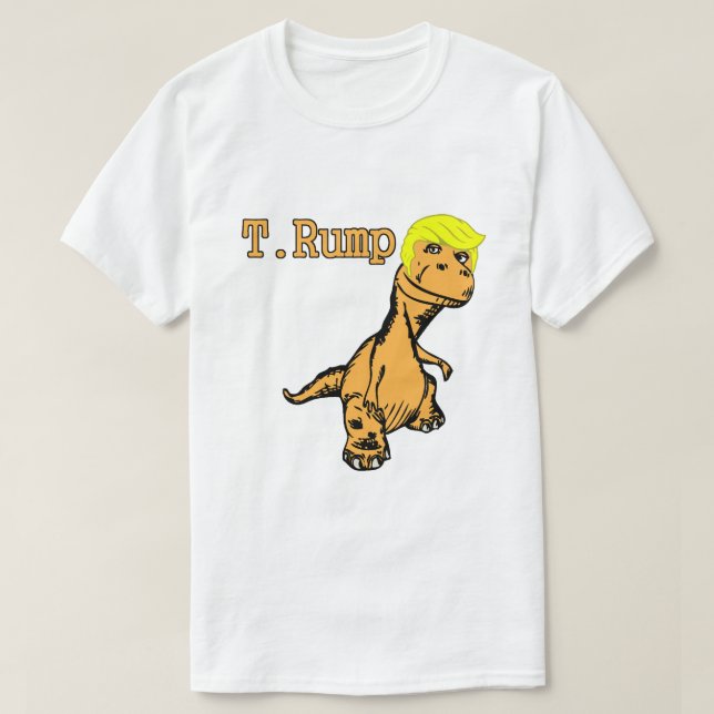 T. Camiseta satírica de Donald Trump (Diseño del anverso)